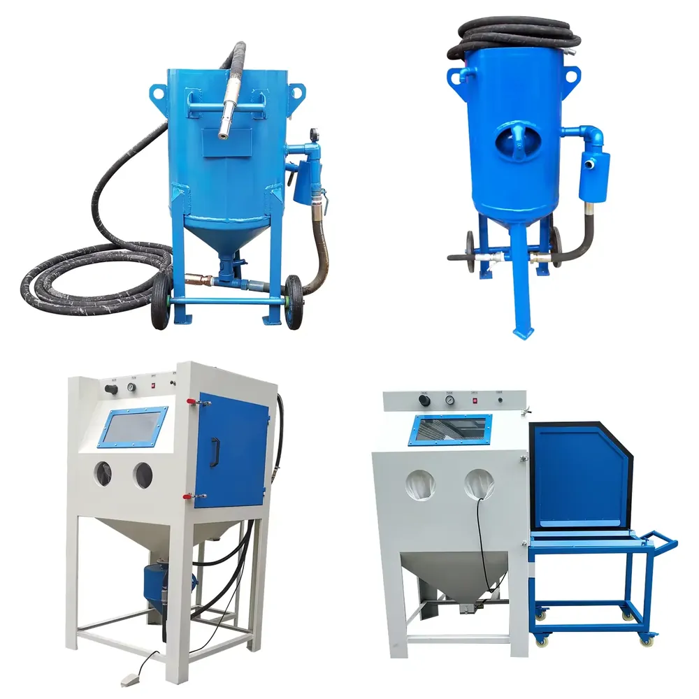 Sandblaster Cabinet - Jateadora Portátil Mini Universal a Seco/Úmido