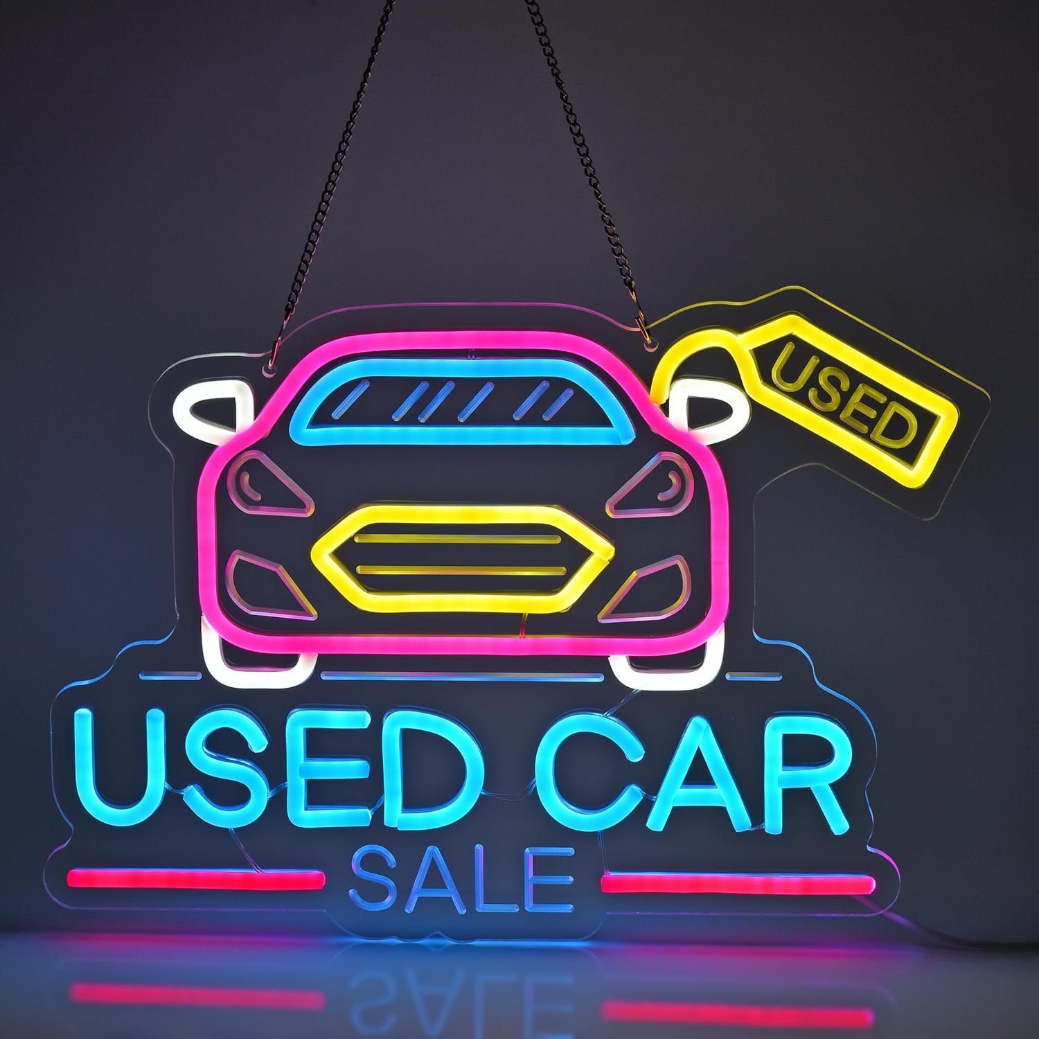 Auto Repair Shop For Sale - Letreiro Neon LED USB para Venda