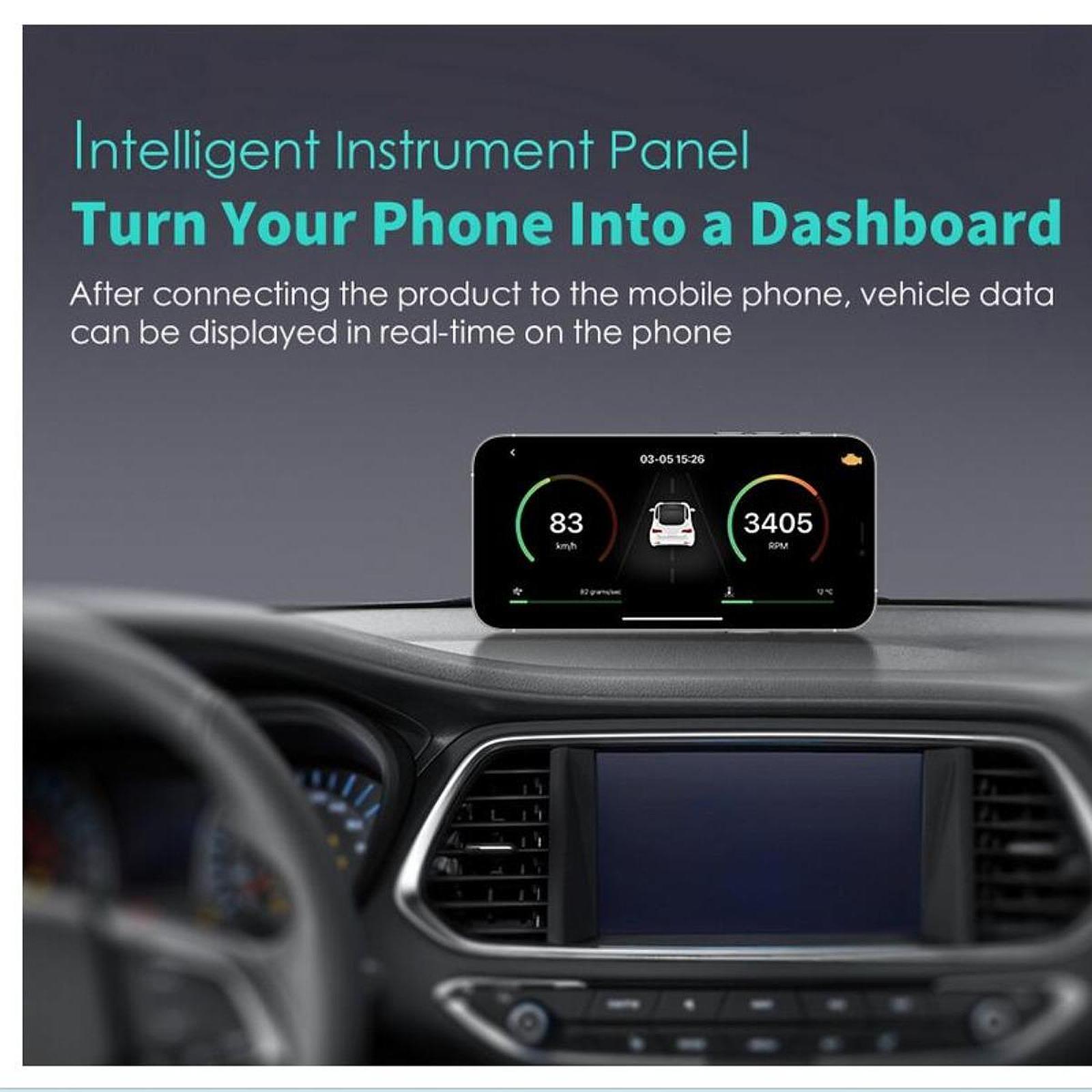 Auto Repair Shop Diagnostics - Scanner OBD2 para Carros, Dispositivo de