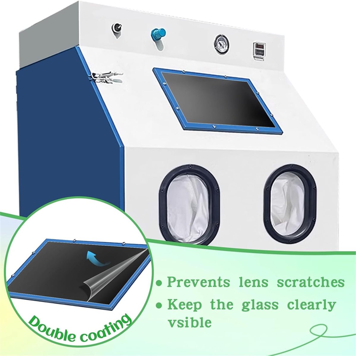 Novo 2026, 10 unidades de Pelí - Sandblaster Cabinet avaliação e preço