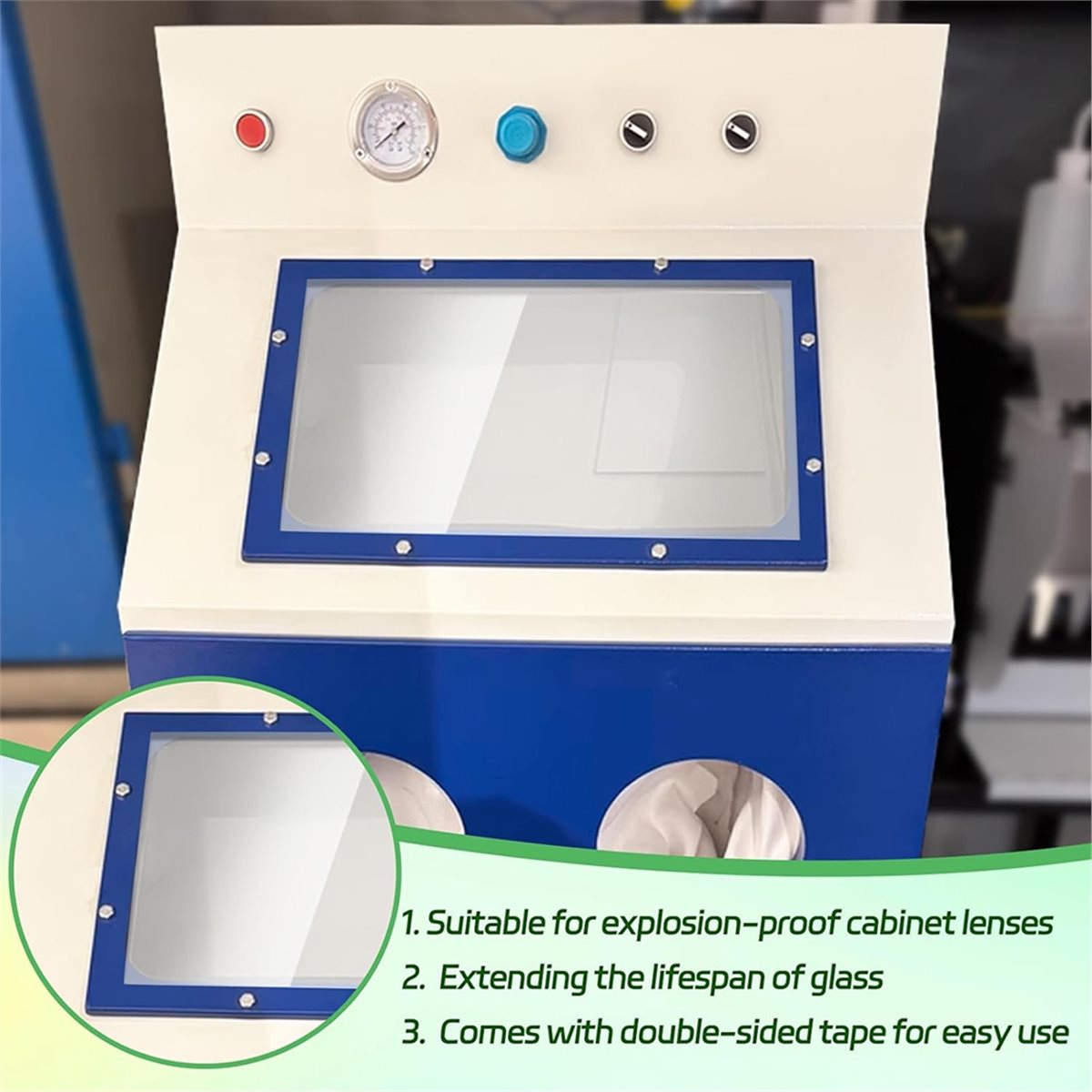 Novo 2026, 10 unidades de Pelí - Sandblaster Cabinet avaliação e preço
