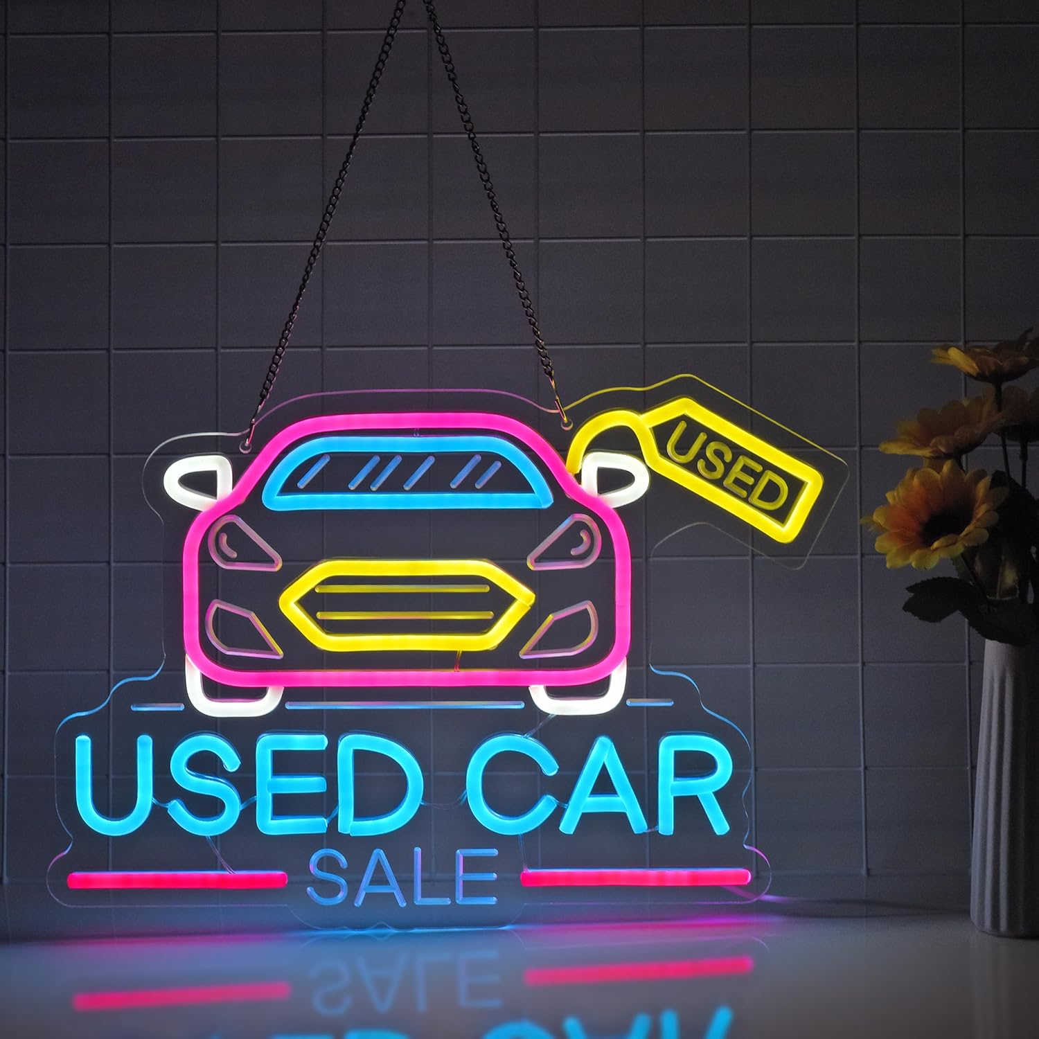 Letreiro Neon LED USB para Ven - Auto Repair Shop For Sale avaliação e preço