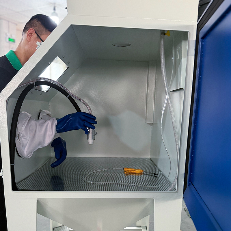 Máquina manual de jateamento d - Sandblaster Cabinet avaliação e preço