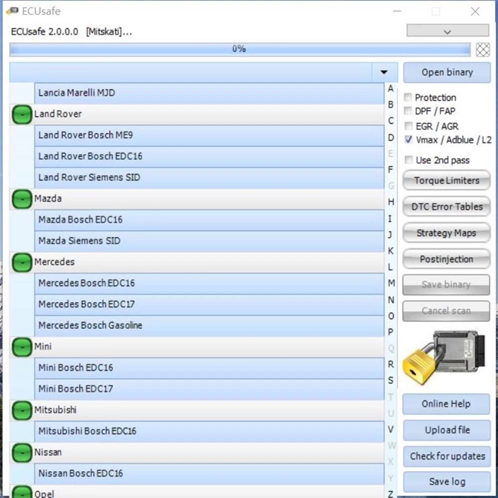 2025 Venda quente ECUSafe 2.0  - Auto Repair Shop Diagnostics avaliação e preço